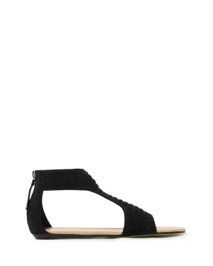 La Boca Sandale Noire *VENTE FINALE*