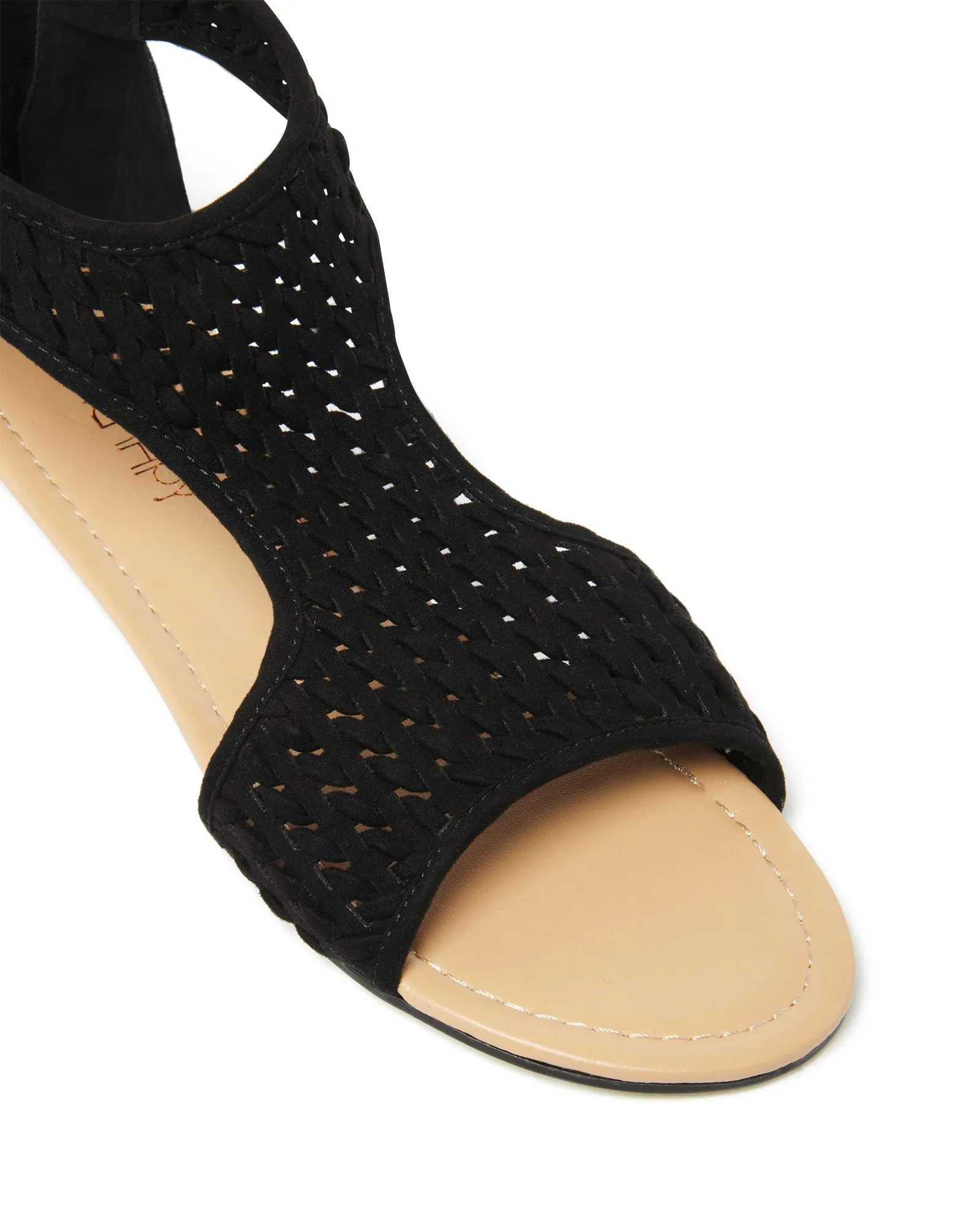La Boca Sandale Noire *VENTE FINALE*