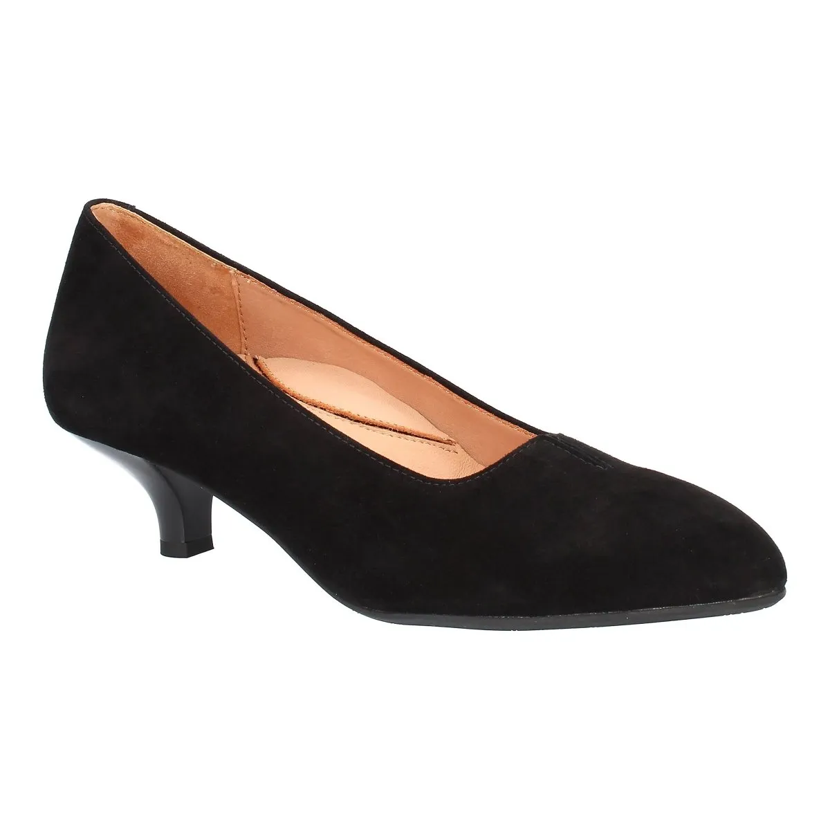 LAmour Des Pieds Femme Kavan Suède Noir