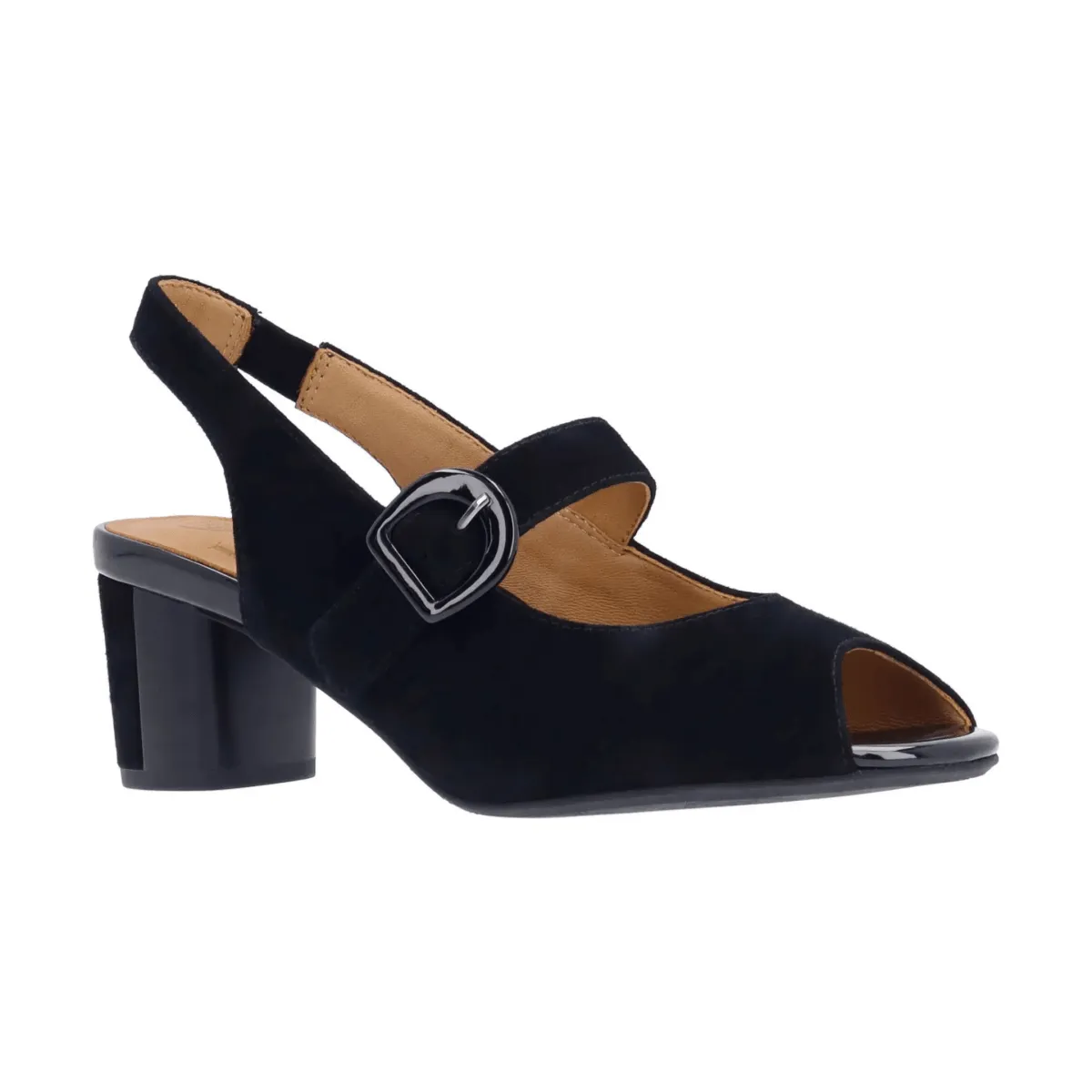 L'Amour Des Pieds Femmes Merryn Noir Similicuir Enfant