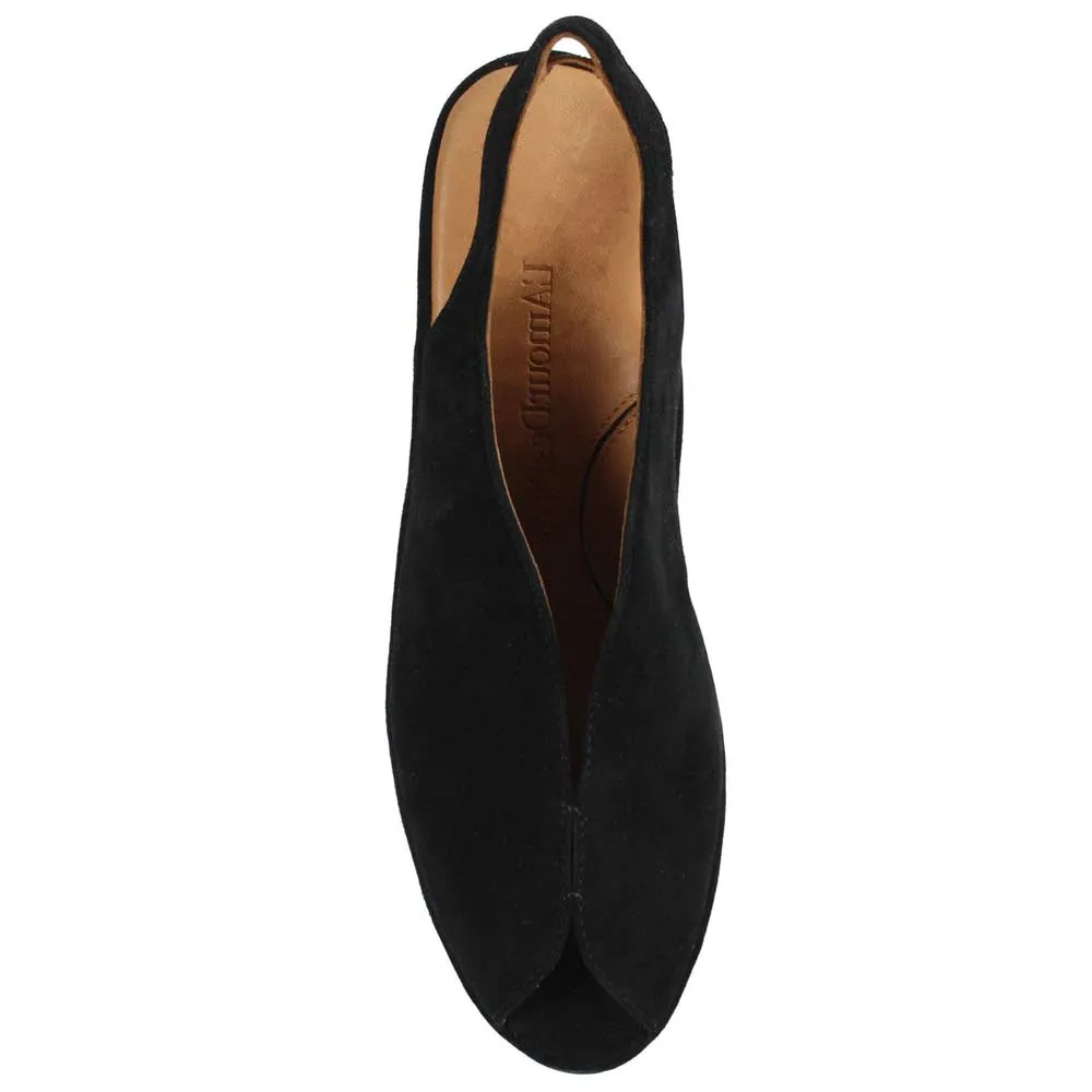 L'Amour Des Pieds Femme Odetta Suède Noir