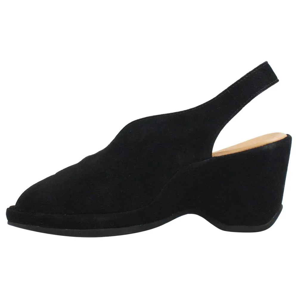 L'Amour Des Pieds Femme Odetta Suède Noir