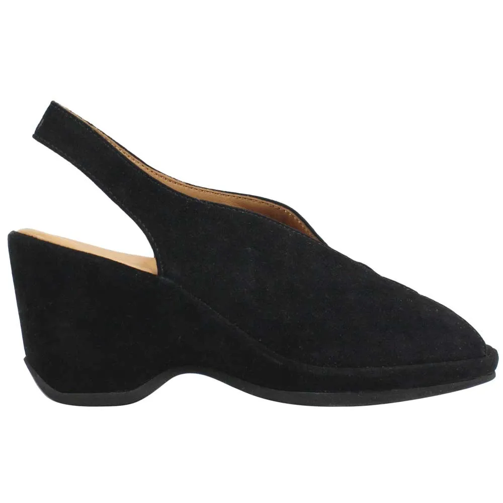 L'Amour Des Pieds Femme Odetta Suède Noir