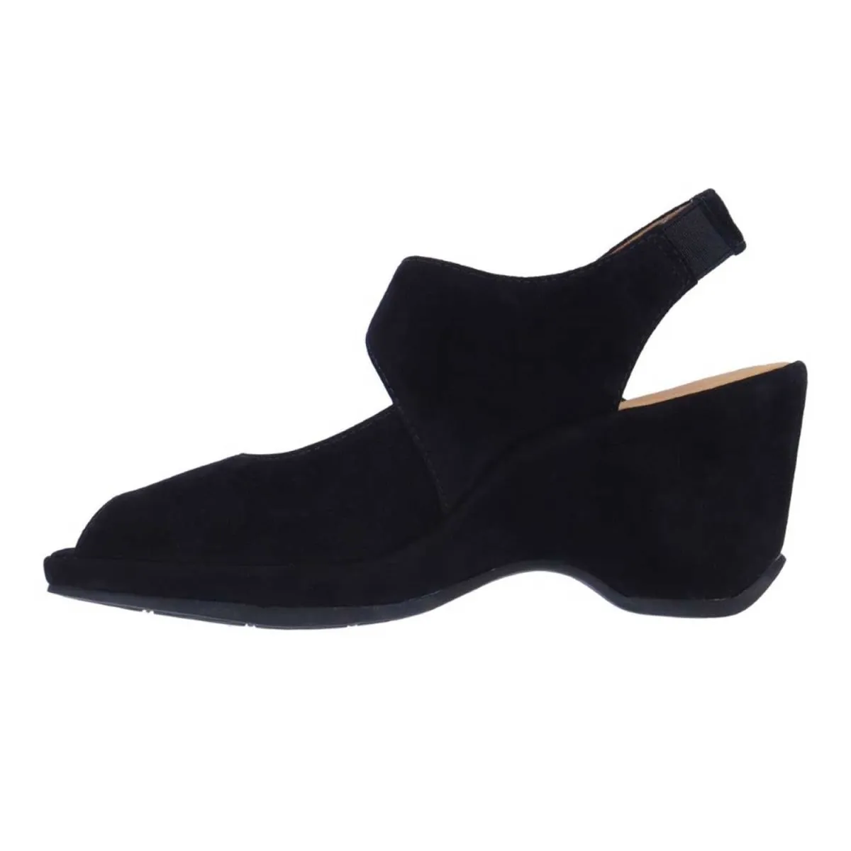 L'Amour Des Pieds Femme Onella Suède Noir