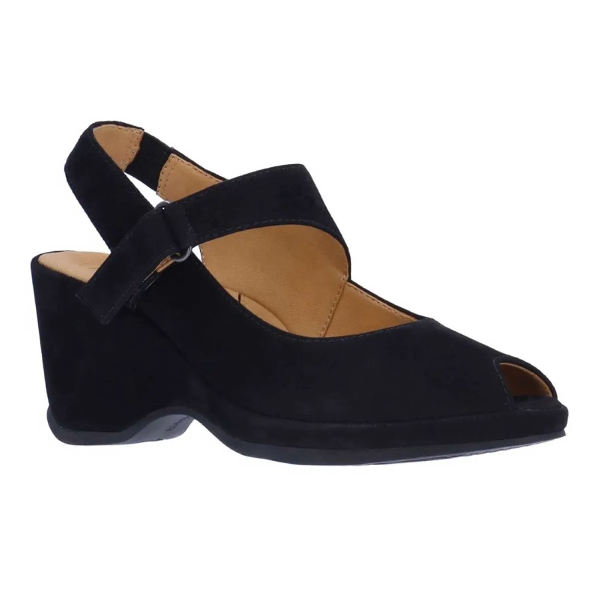 L'Amour Des Pieds Femme Onella Suède Noir