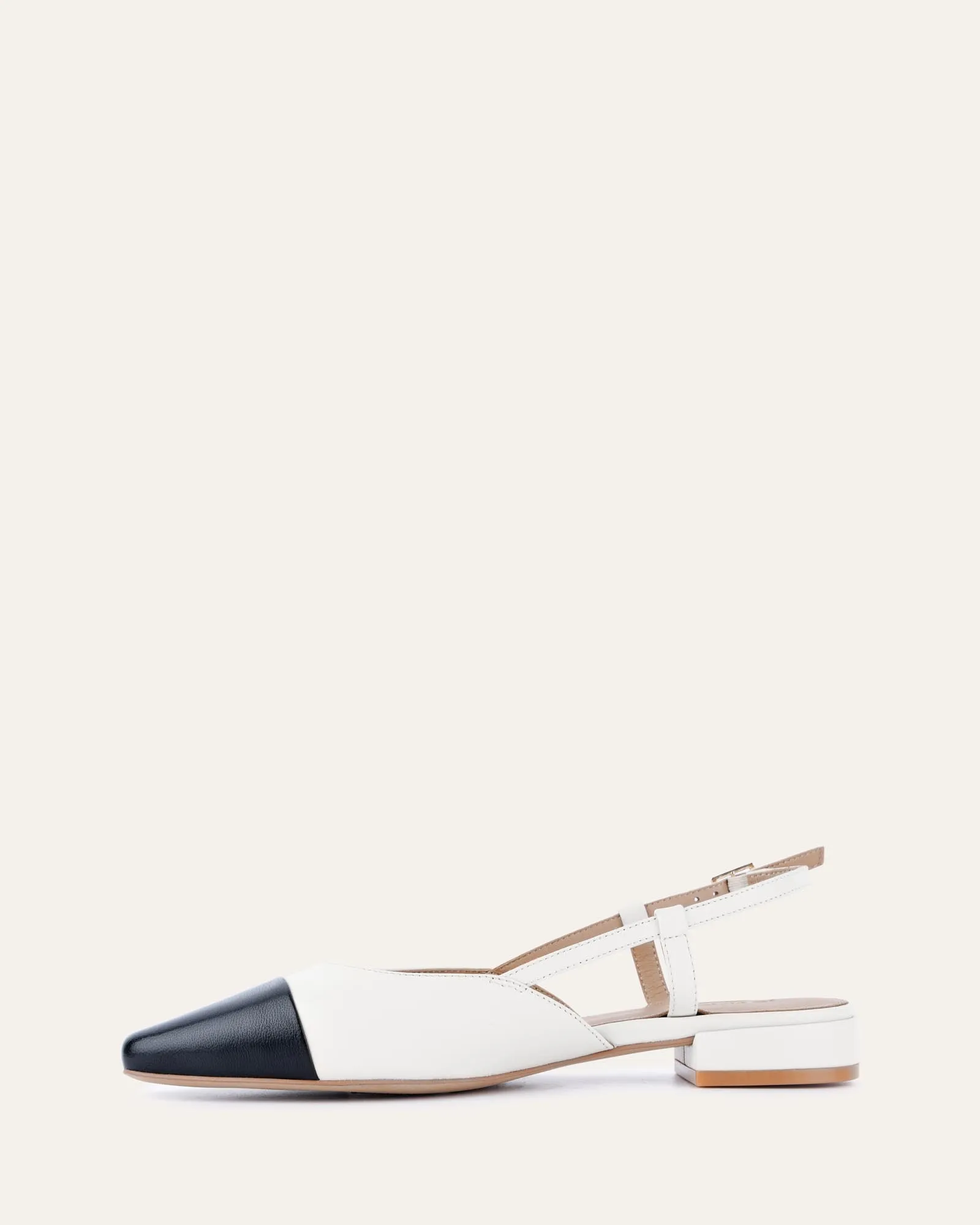 LEAH ROBE BALLERINES BLANC CASSÉ MULTICOLORE