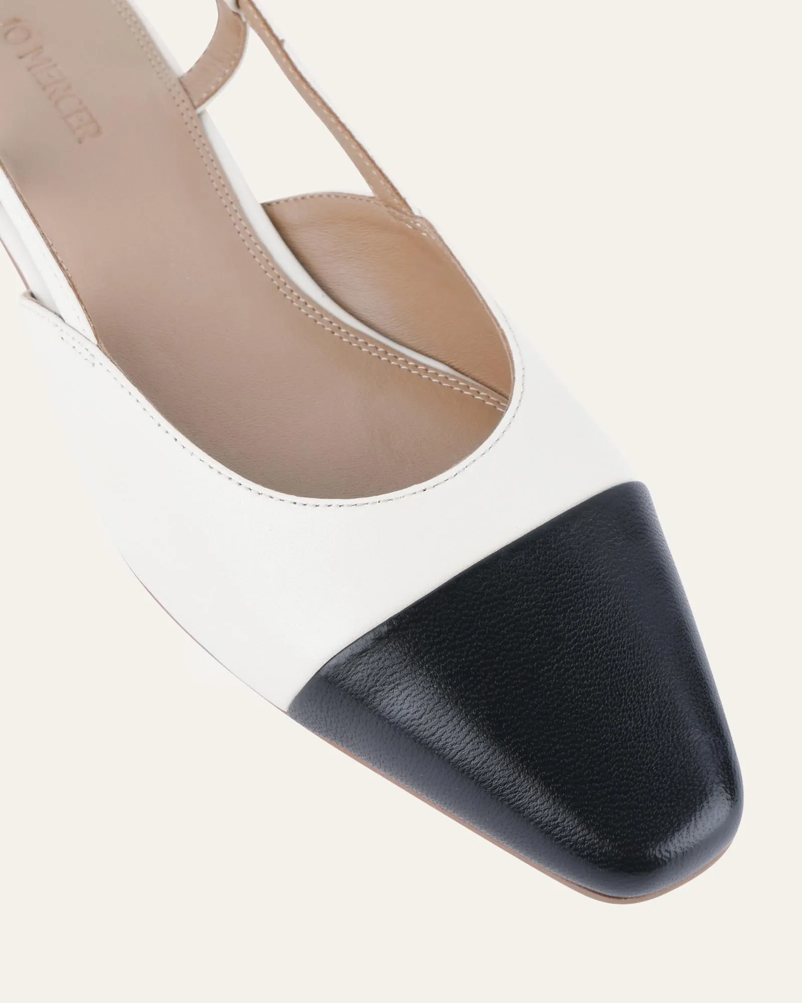 LEAH ROBE BALLERINES BLANC CASSÉ MULTICOLORE