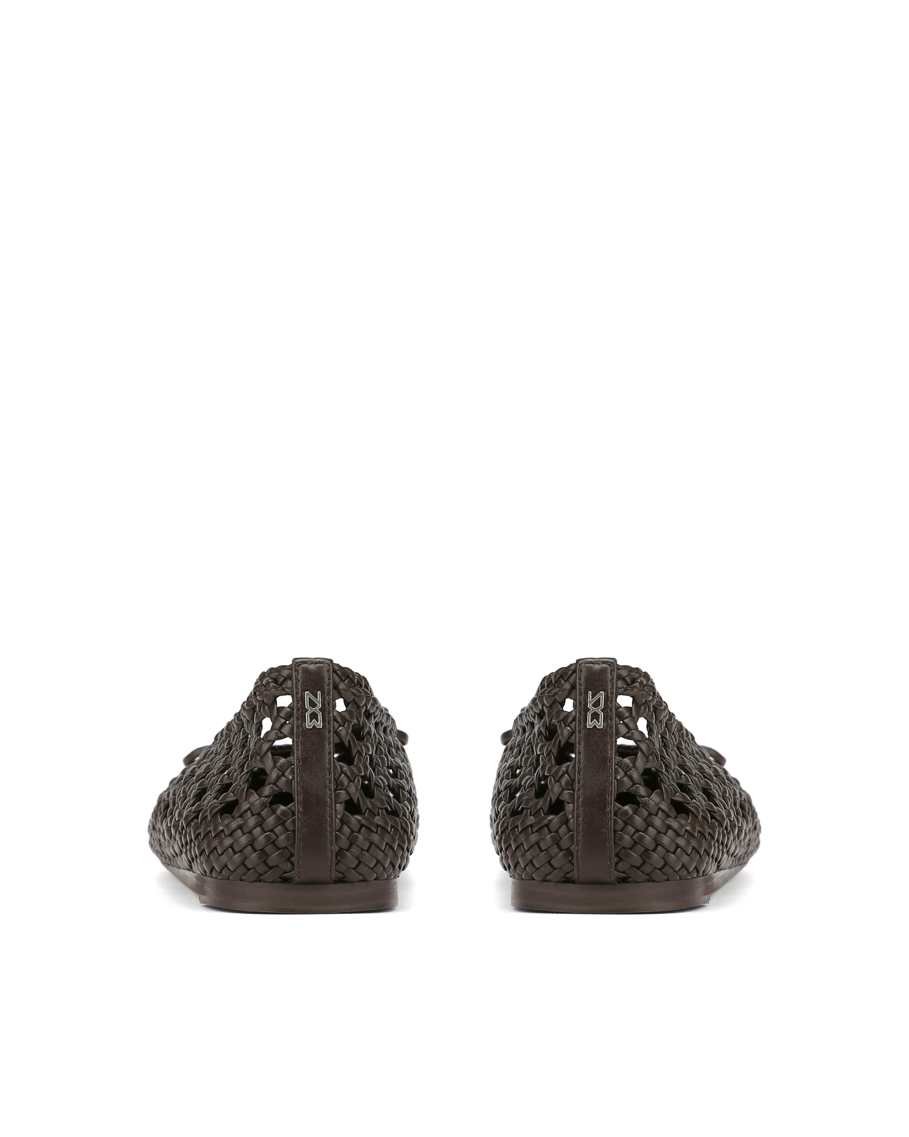 Leni Weave Cuir Marron
