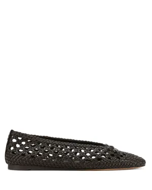 Leni Weave Cuir Marron