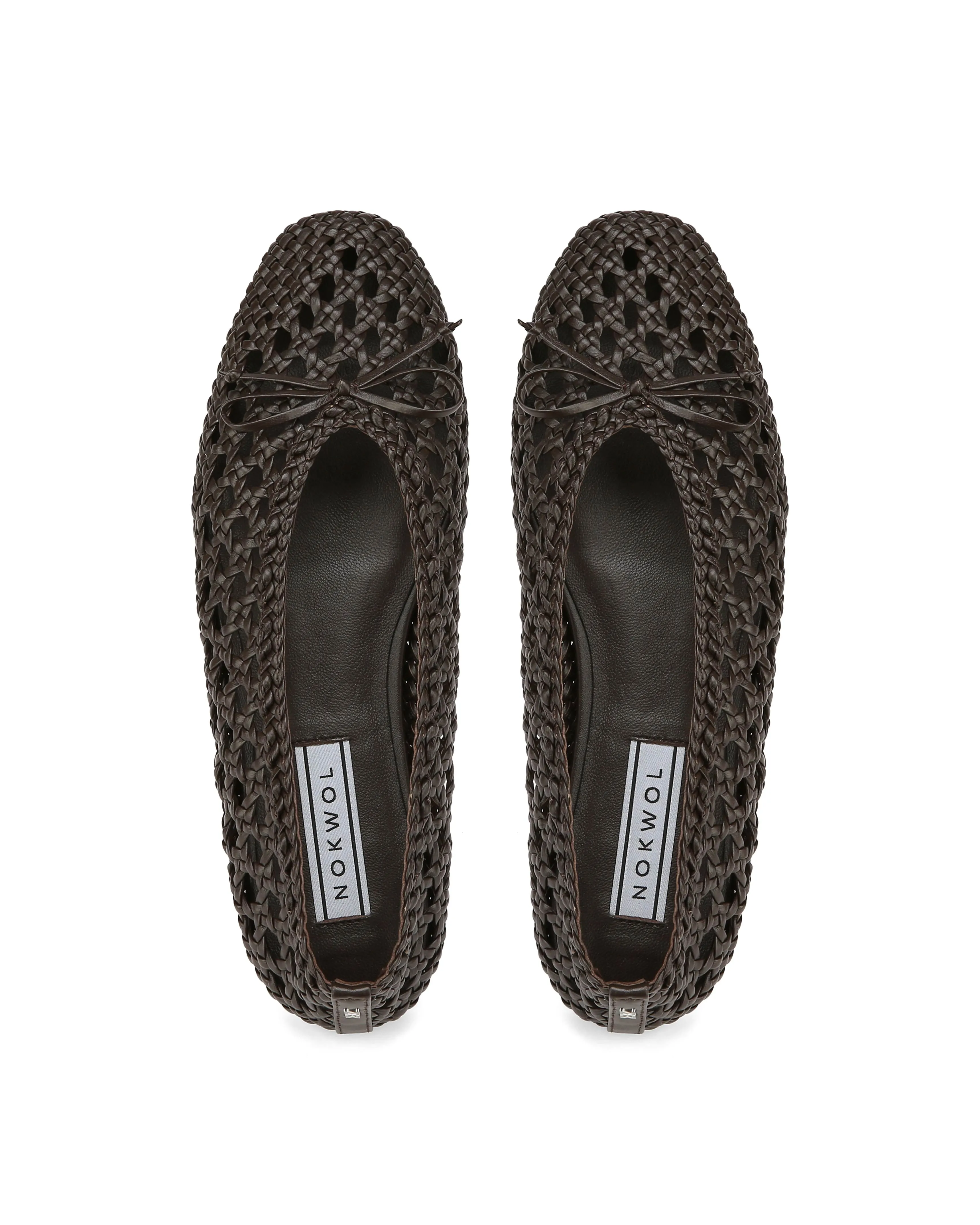 Leni Weave Cuir Marron