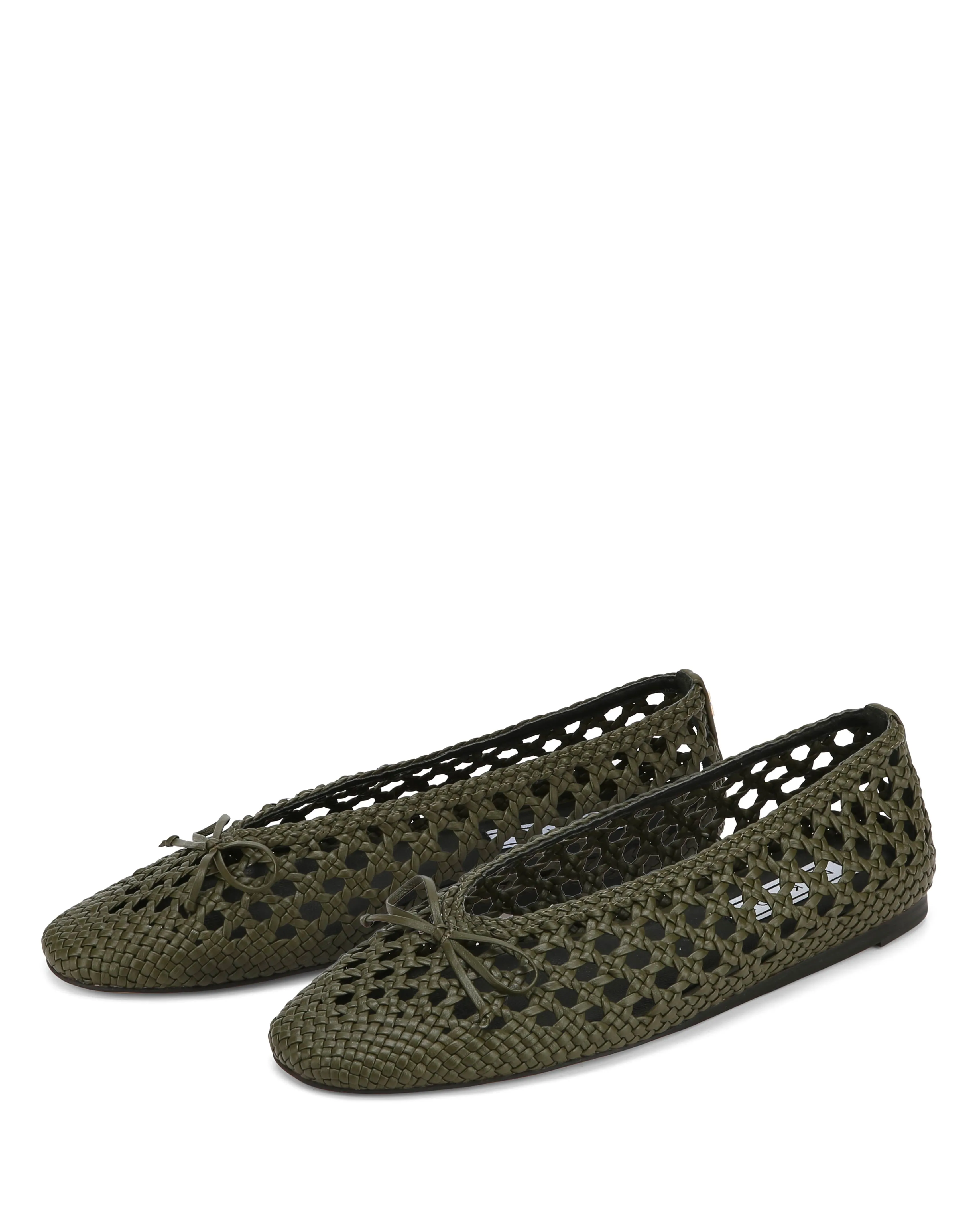 Leni Weave Cuir Kaki
