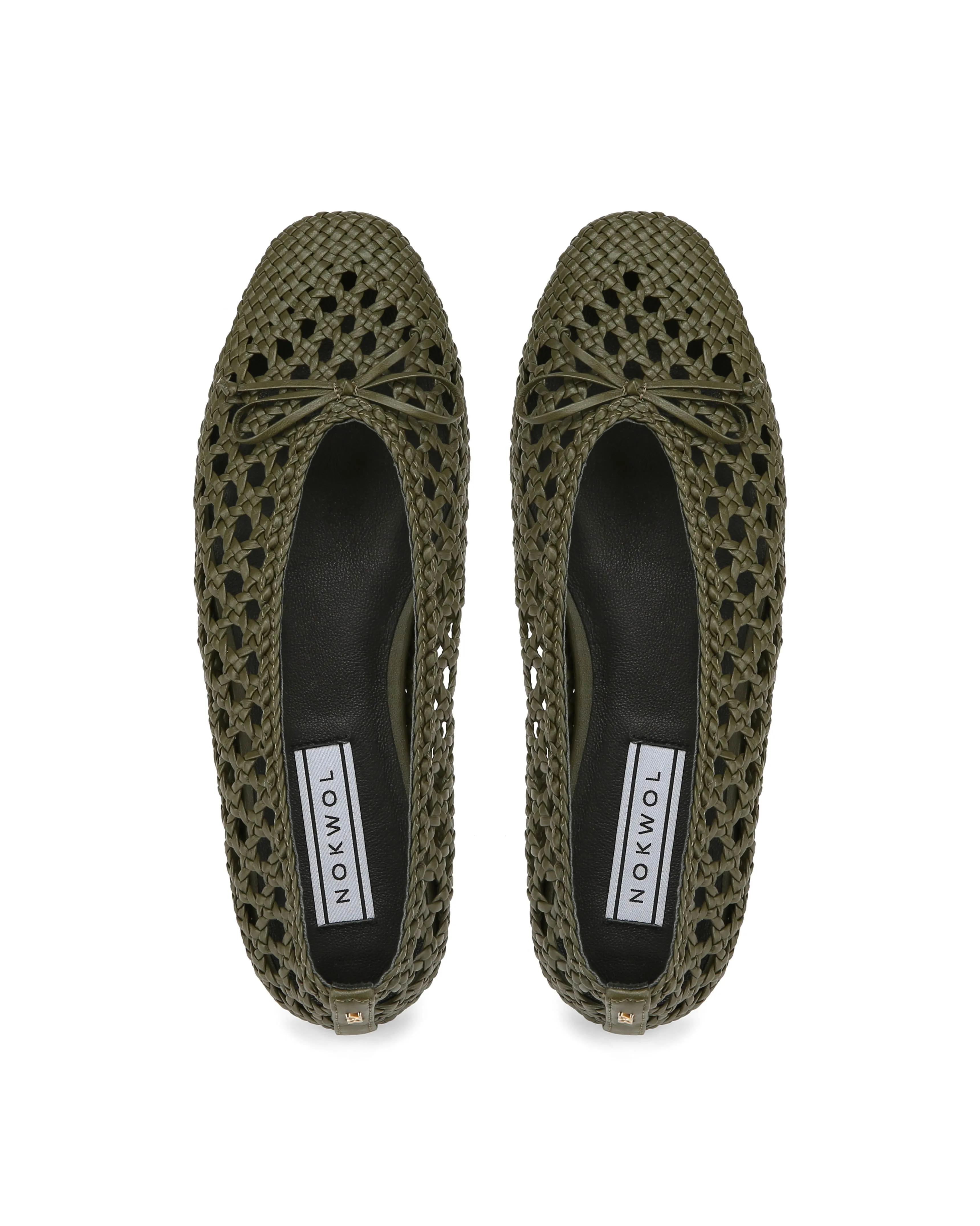 Leni Weave Cuir Kaki