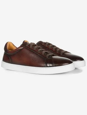 Baskets Leve White Sole Marron
