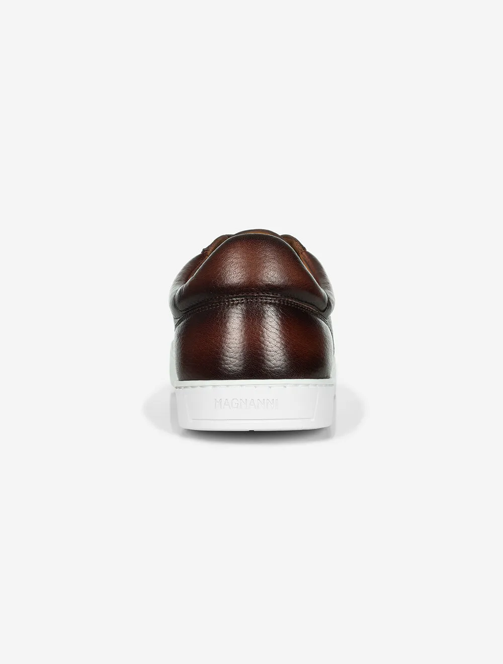 Baskets Leve White Sole Marron