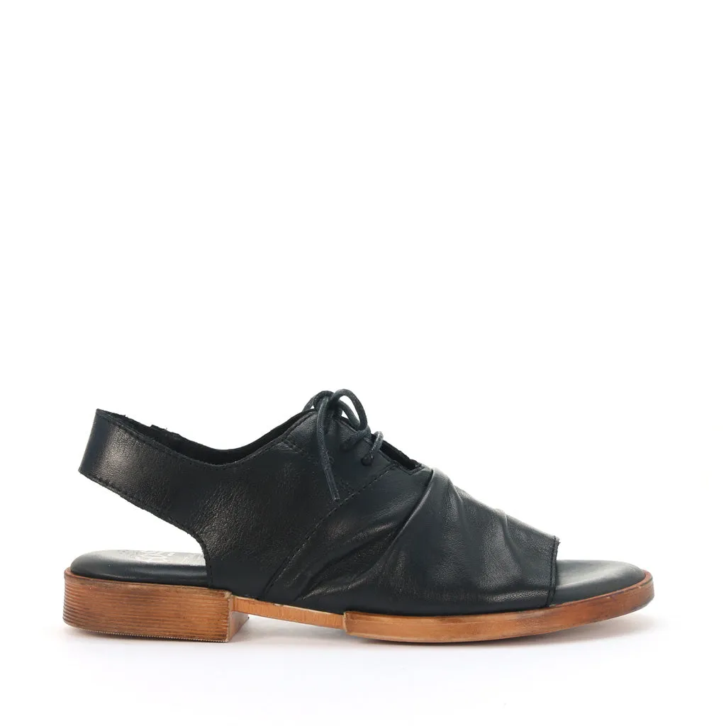 SANDALES LIDDY EN CUIR À LACETS