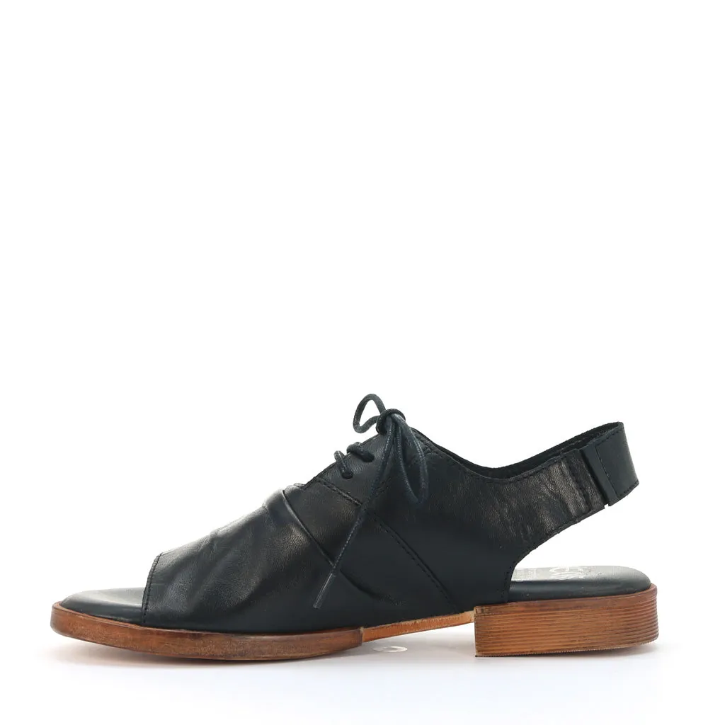 SANDALES LIDDY EN CUIR À LACETS