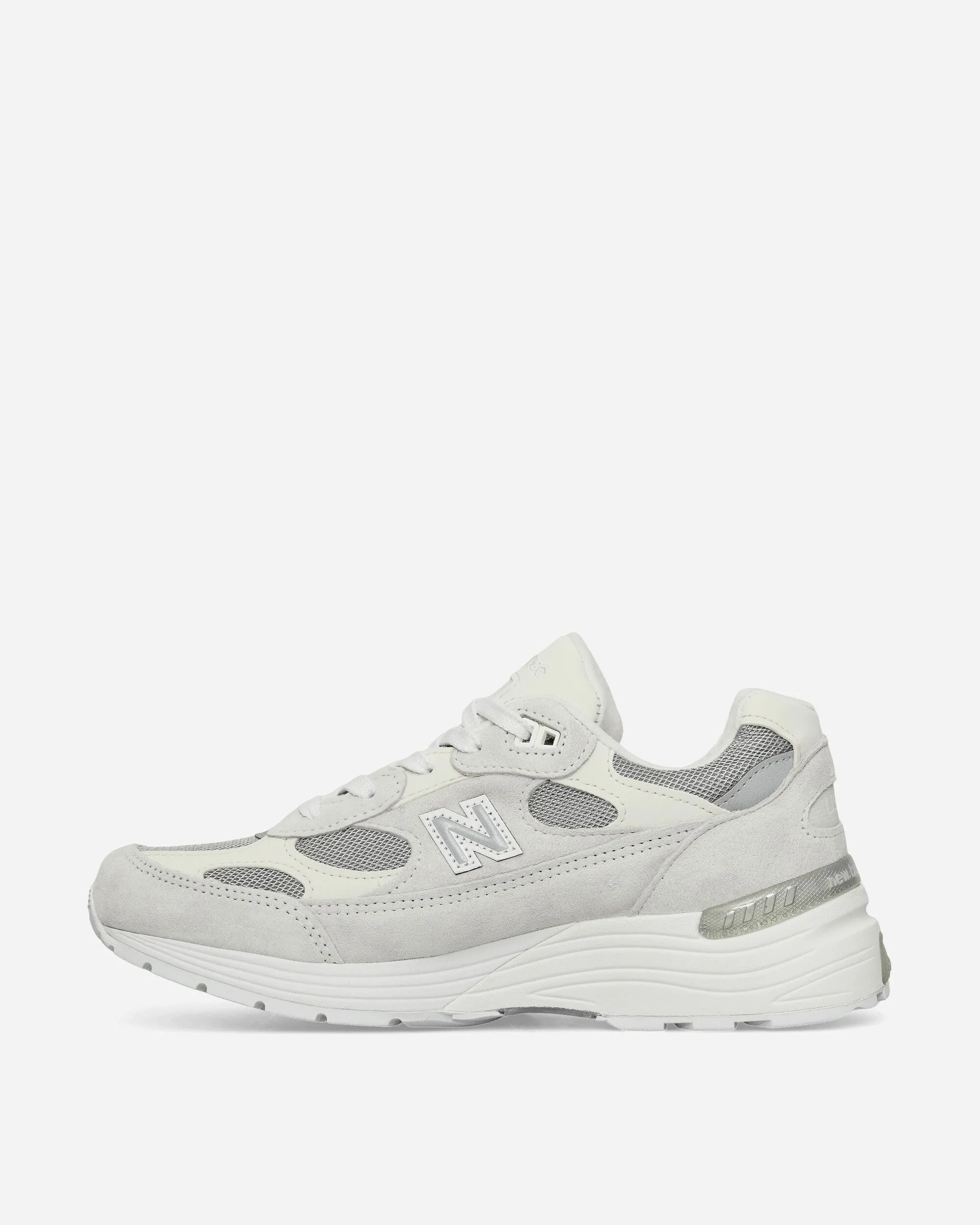 Baskets Made in USA 992 Nimbus Cloud / Blanc Argenté