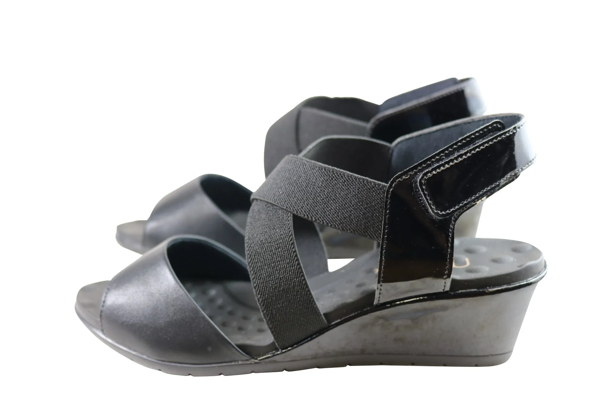 Malu Supercomfort Camari Sandales à Talon Confortables pour Femmes Fabriquées au Brésil Chaussures Malu Supercomfort