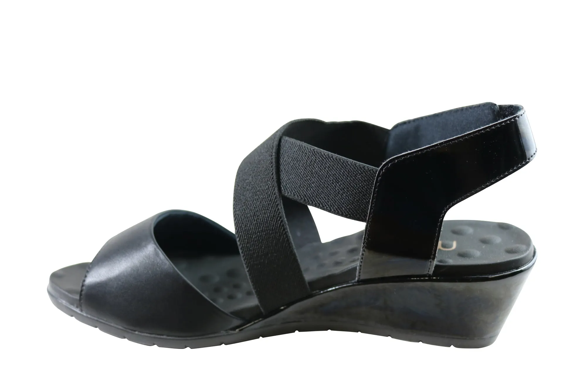 Malu Supercomfort Camari Sandales à Talon Confortables pour Femmes Fabriquées au Brésil Chaussures Malu Supercomfort