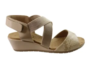 Malu Supercomfort Camari Sandales à Talon Confortables pour Femmes Fabriquées au Brésil Chaussures Malu Supercomfort