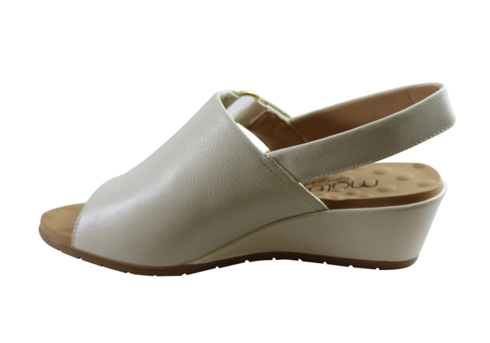 Sandales à Wedge Confortables pour Femmes Malu Supercomfort Elora Fabriquées au Brésil Chaussures Malu Supercomfort