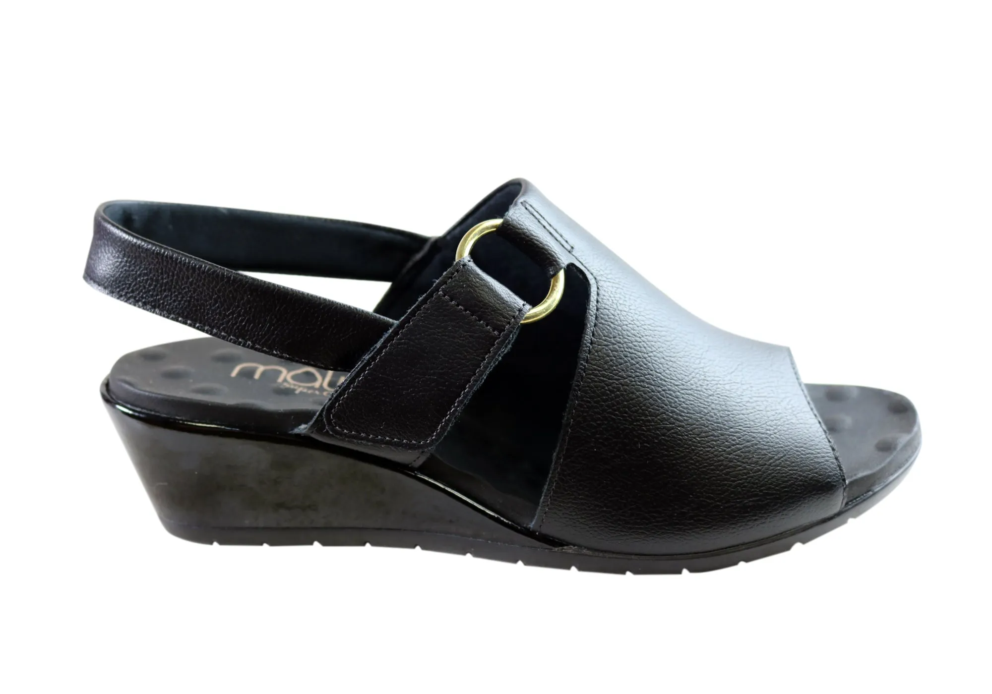 Sandales à Wedge Confortables pour Femmes Malu Supercomfort Elora Fabriquées au Brésil Chaussures Malu Supercomfort
