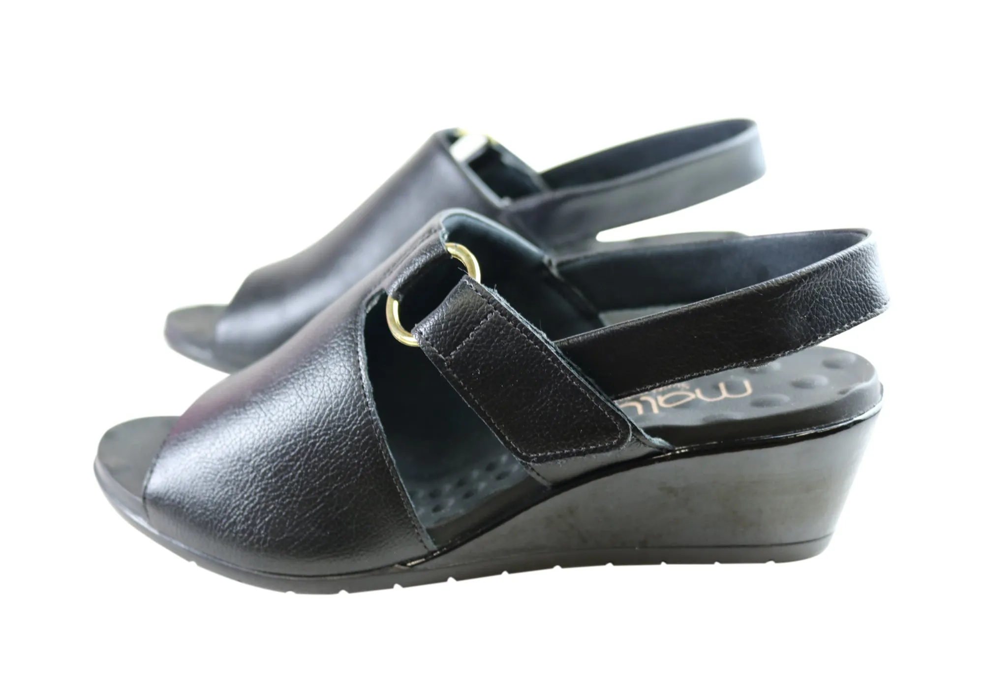 Sandales à Wedge Confortables pour Femmes Malu Supercomfort Elora Fabriquées au Brésil Chaussures Malu Supercomfort
