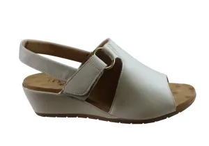 Sandales à Wedge Confortables pour Femmes Malu Supercomfort Elora Fabriquées au Brésil Chaussures Malu Supercomfort