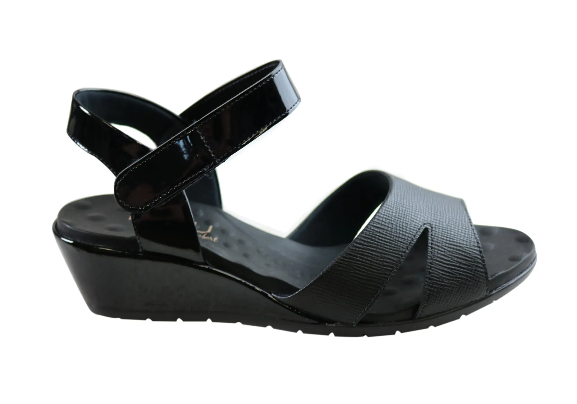 Sandales à Wedge Confortables pour Femmes Embry Supercomfort Malu Fabriquées au Brésil Chaussures Malu Supercomfort