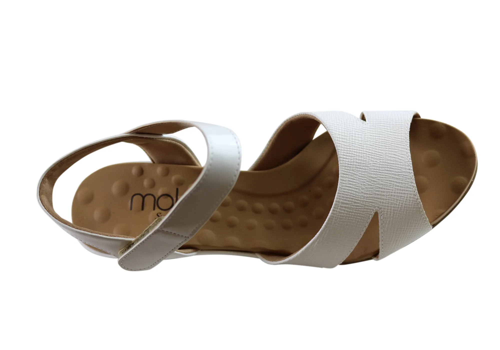 Sandales à Wedge Confortables pour Femmes Embry Supercomfort Malu Fabriquées au Brésil Chaussures Malu Supercomfort