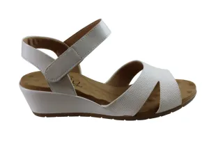 Sandales à Wedge Confortables pour Femmes Embry Supercomfort Malu Fabriquées au Brésil Chaussures Malu Supercomfort