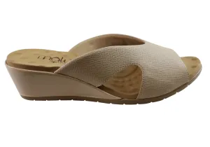 Malu Supercomfort Emerson Sandales à Talon Confortables pour Femmes Fabriquées au Brésil Chaussures Malu Supercomfort