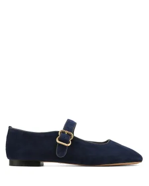 Masa Navy Suede