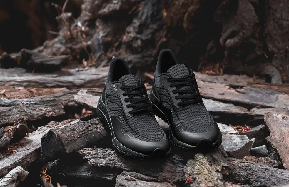 Chaussures de sport véganes pour hommes rechargeables et reliées à la terre | Eclipse