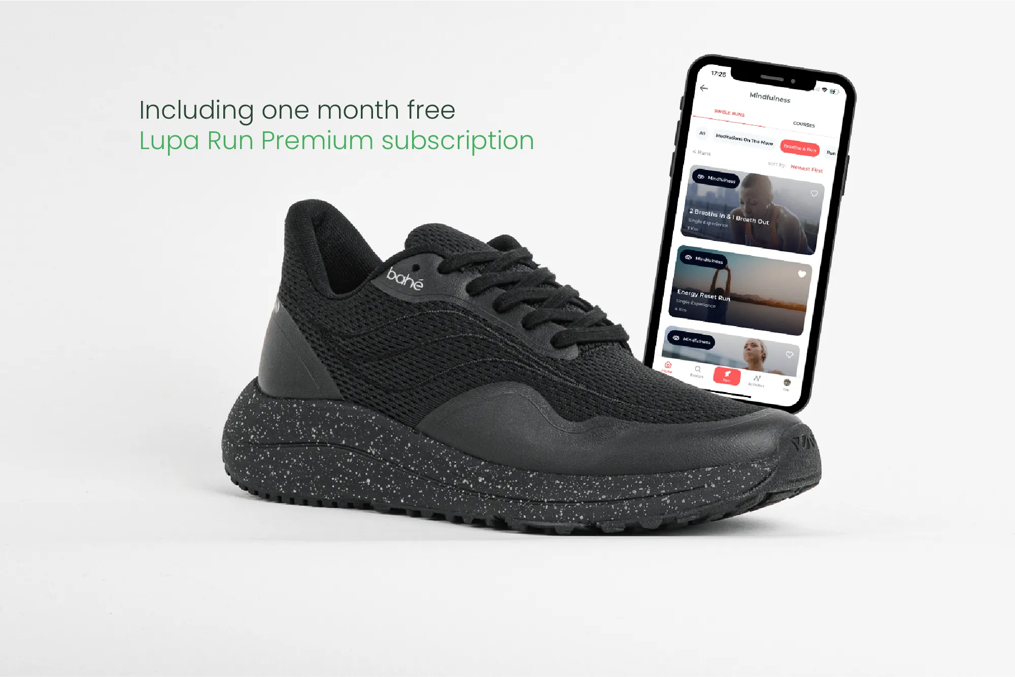 Chaussures de sport véganes pour hommes rechargeables et reliées à la terre | Eclipse