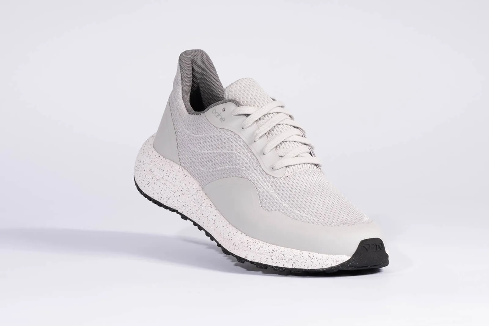 Chaussures de sport véganes pour hommes à recharge et mise à la terre | Gris lunaire