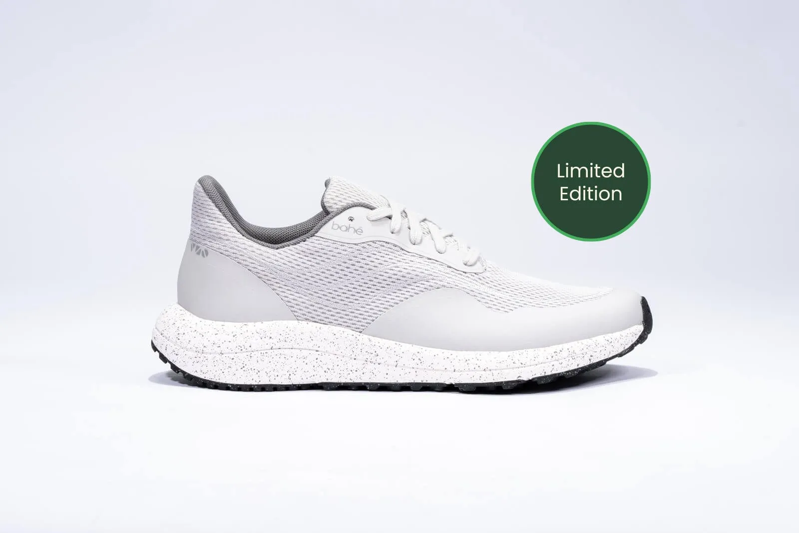 Chaussures de sport véganes pour hommes à recharge et mise à la terre | Gris lunaire