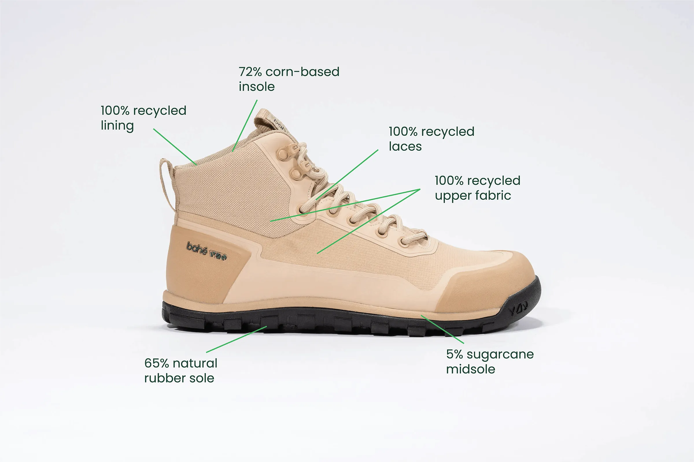 Chaussure de Randonnée Pieds Nus Homme Rediscover Grounding | Dune