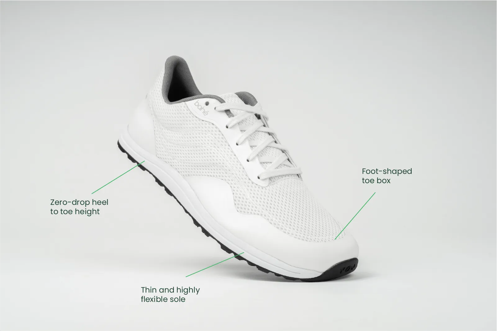 Chaussures véganes minimalistes pour hommes Revive Grounding | Givré
