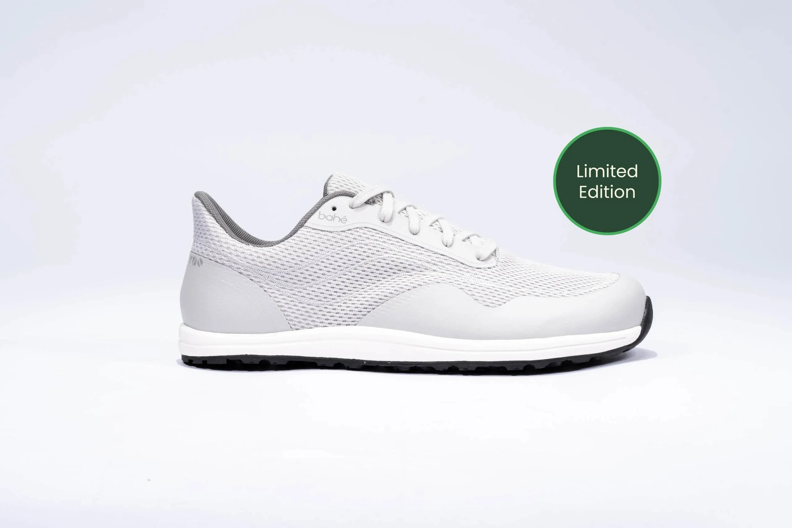 Chaussures véganes minimalistes pour hommes Revive Grounding | Gris lunaire