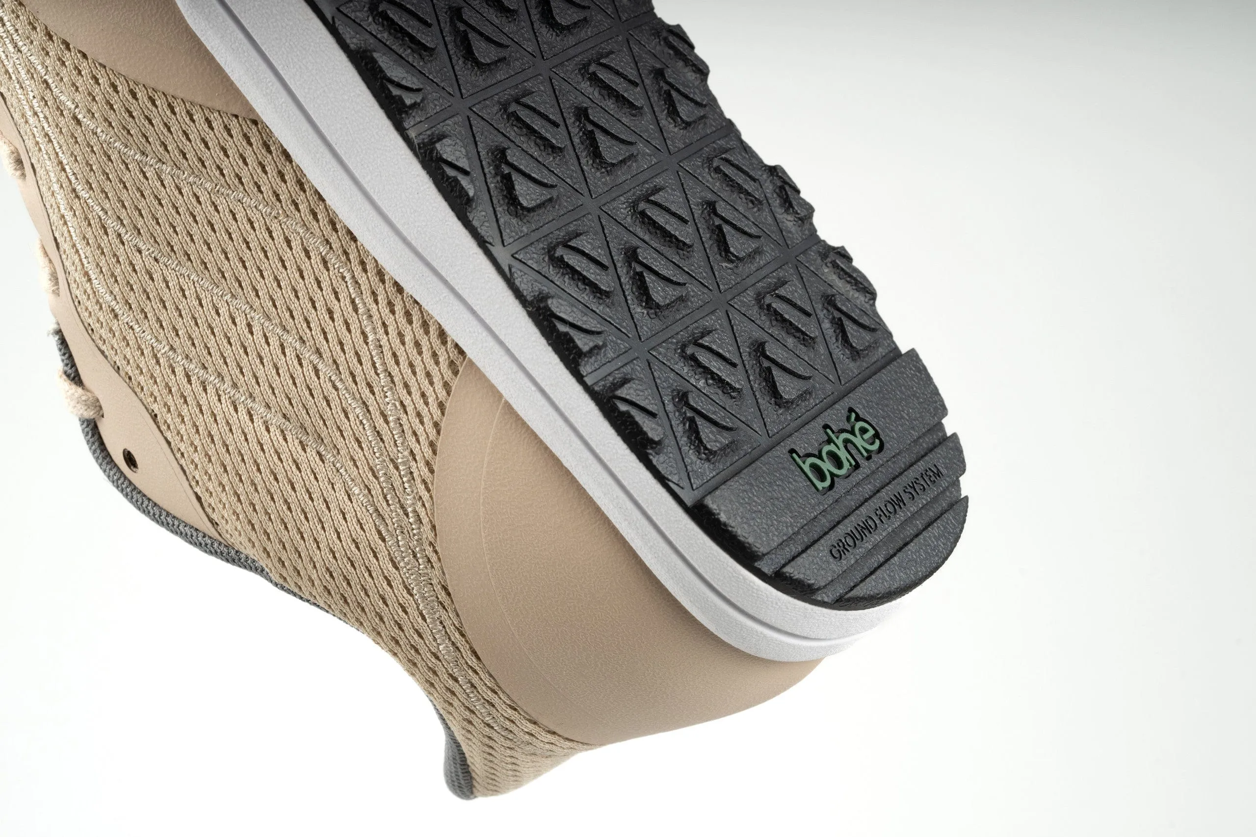 Chaussures véganes minimalistes pour hommes Revive Grounding | Grès