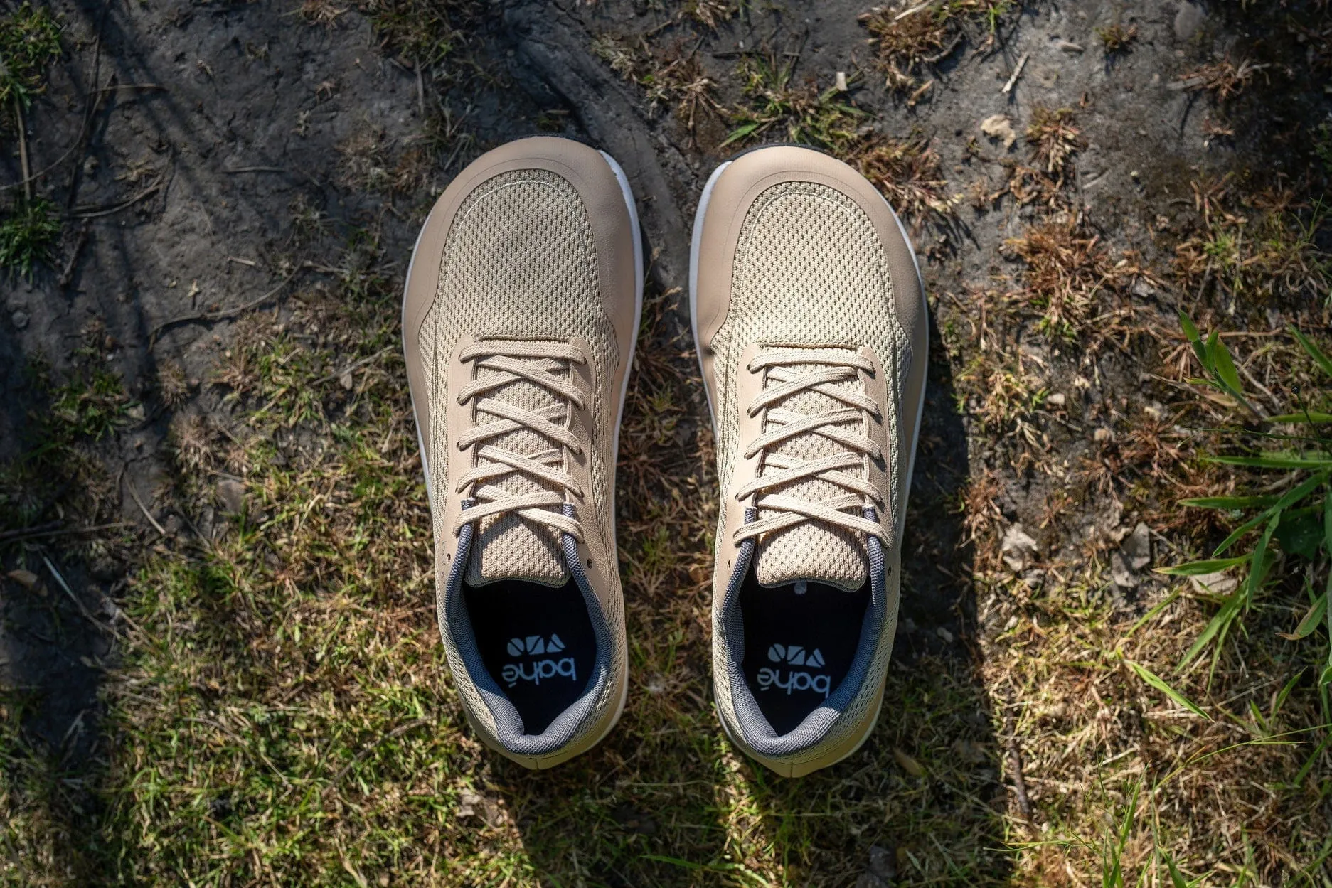 Chaussures véganes minimalistes pour hommes Revive Grounding | Grès