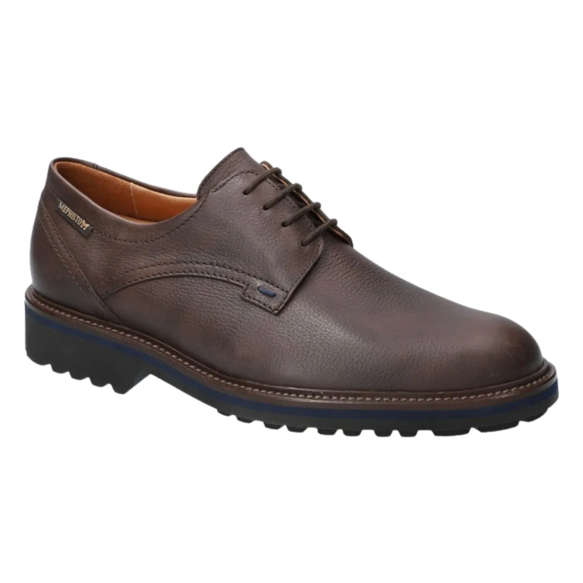 Mephisto Hommes Batiste Brun Foncé