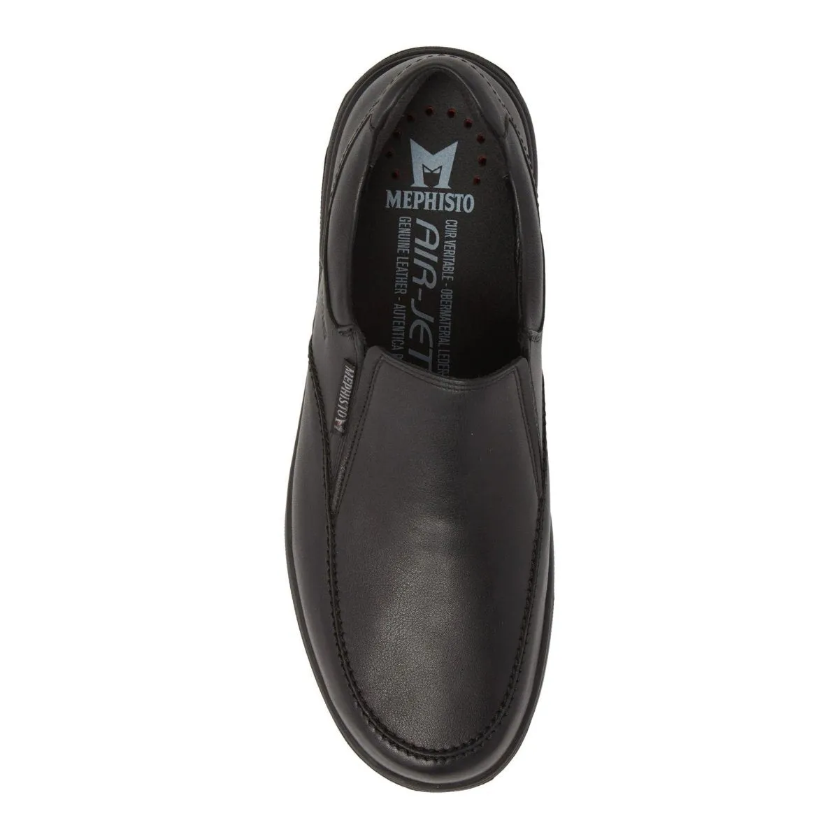 Mephisto Chaussure Homme Davy Noir Imperméable
