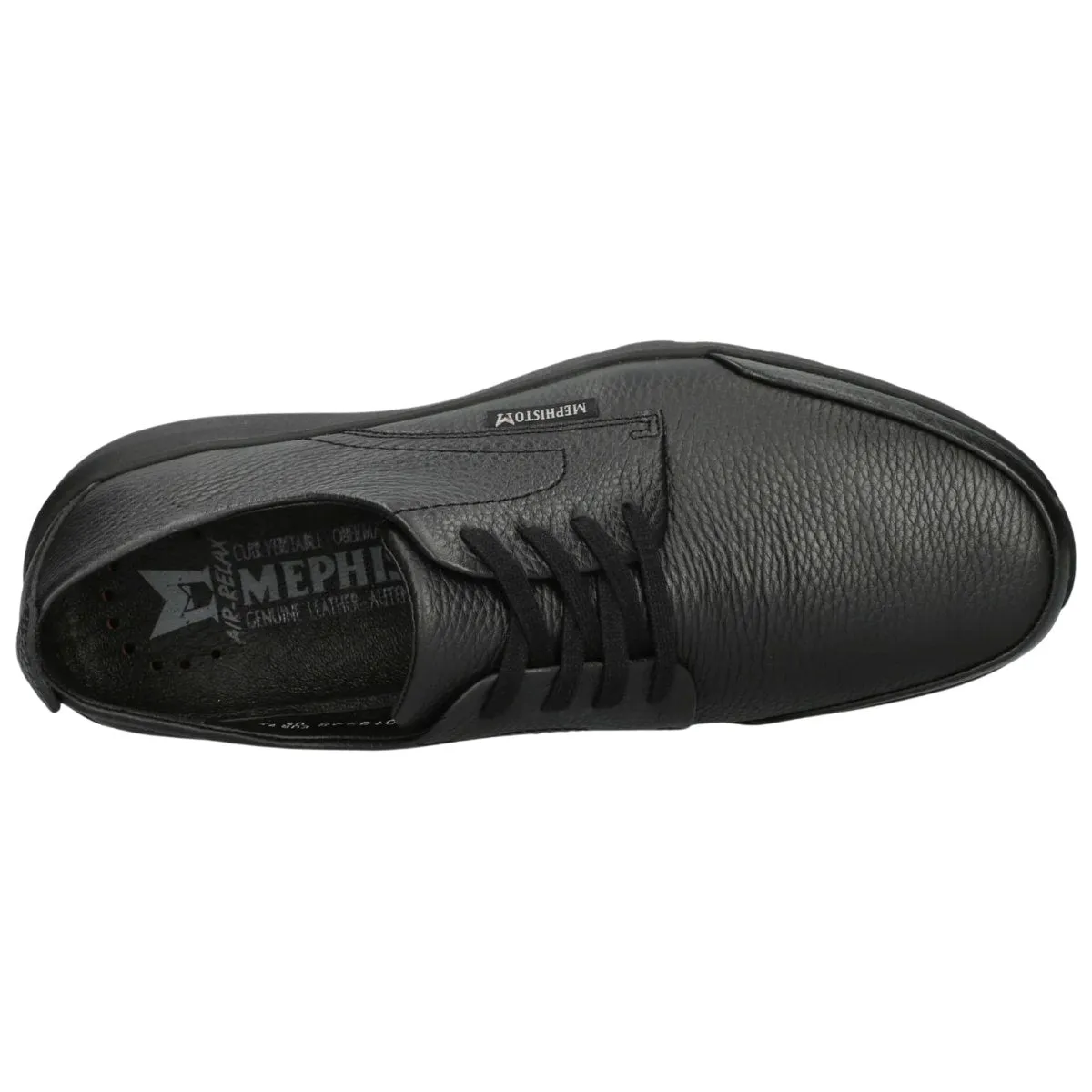 Mephisto Walker Homme en Cuir Noir