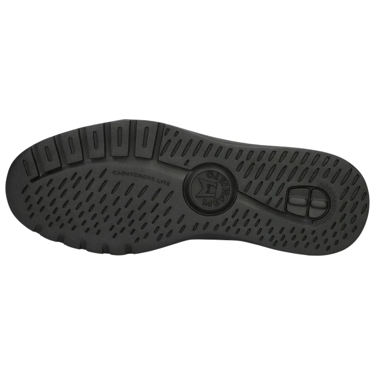 Mephisto Walker Homme en Cuir Noir