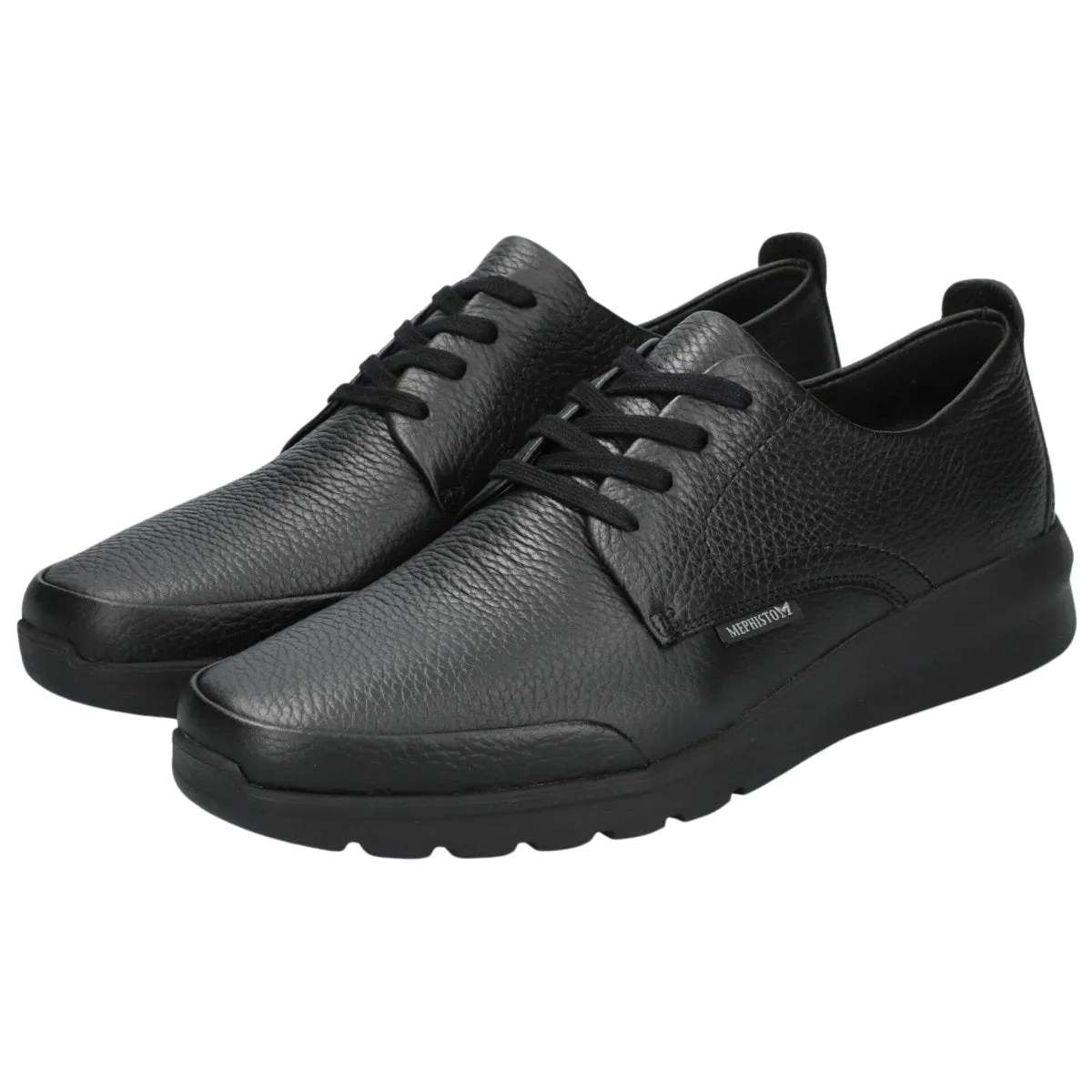 Mephisto Walker Homme en Cuir Noir