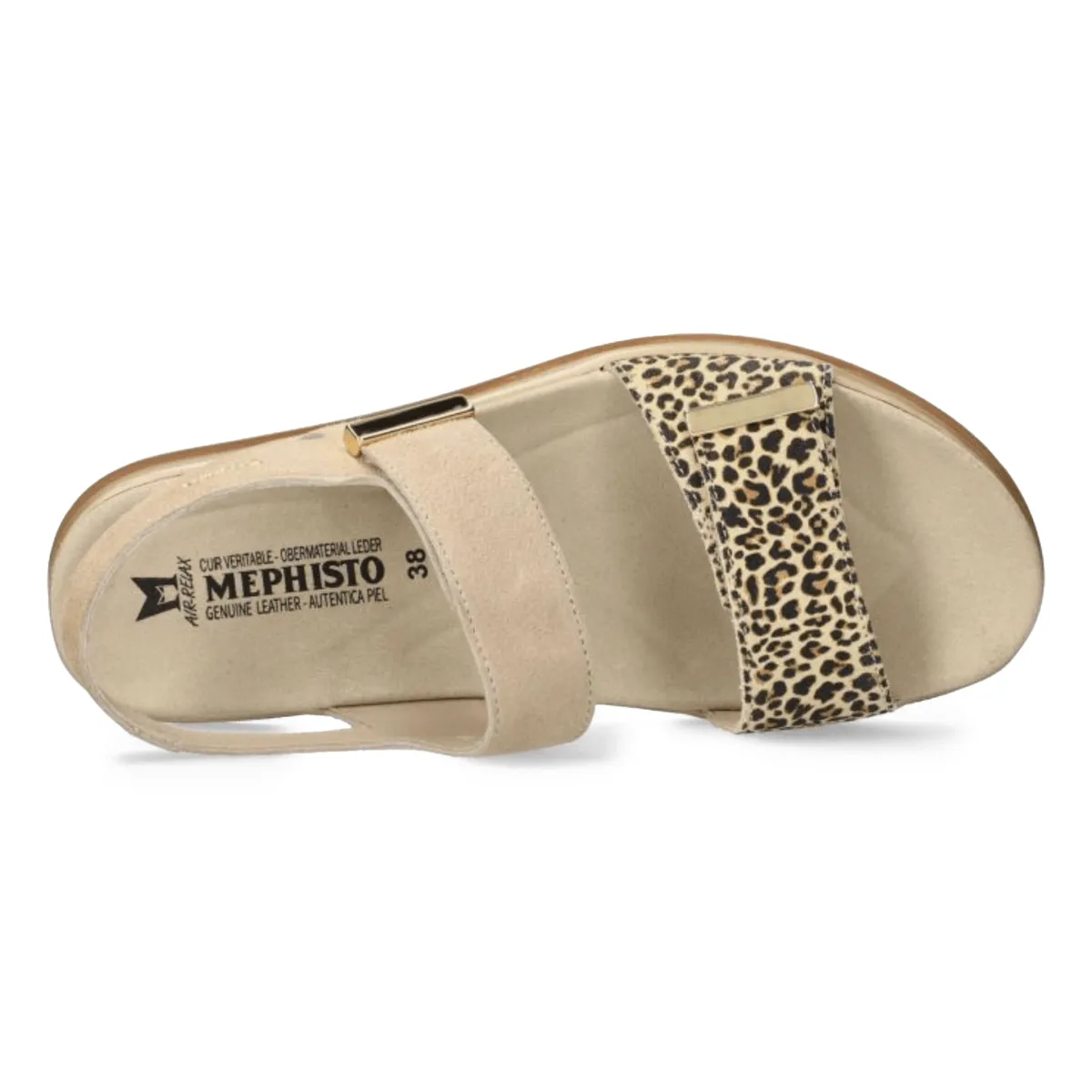 Mephisto Femmes Dominica Sable Clair/Léopard