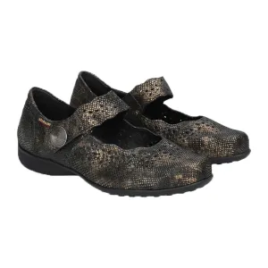Fabienne en Boa Doré en Cuir pour Femmes Mephisto