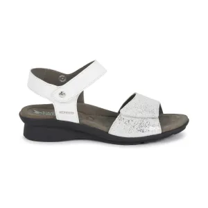 Mephisto Femme Pattie Soie Blanche/Argent